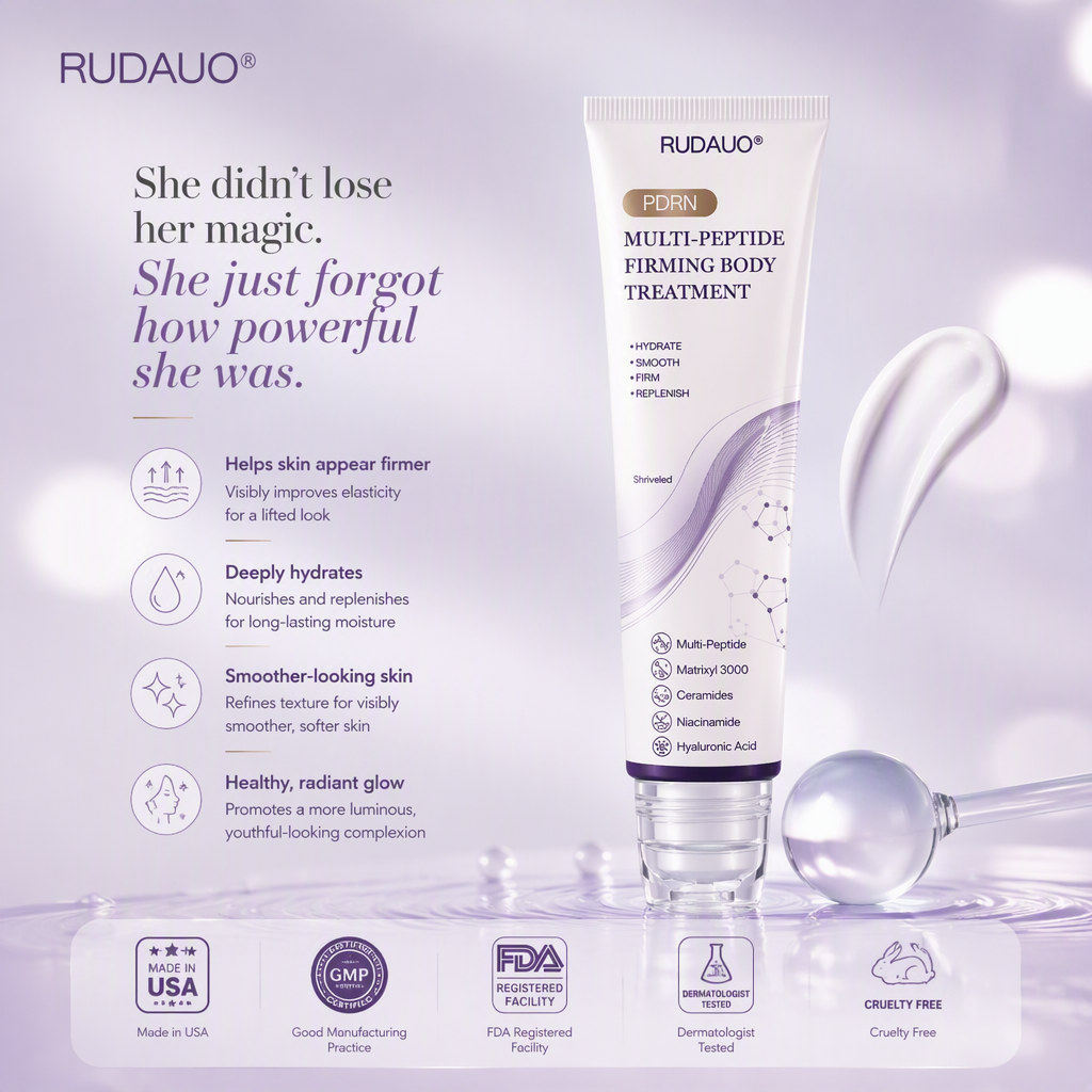 𝓡𝐔𝓓𝐀𝐔𝐎® ❄𝐏D𝐑N 𝐌u𝐥t𝐢-P𝐞p𝐭i𝐝e 𝐅i𝐫m𝐢n𝐠 𝐁o𝐝y 𝐓r𝐞a𝐭m𝐞n𝐭 - 𝐀n𝐭i-𝐀g𝐢n𝐠, 𝐇y𝐝r𝐚t𝐢n𝐠, 𝐒k𝐢n 𝐅i𝐫m𝐢n𝐠 & 𝐋i𝐟t𝐢n𝐠, 𝐒k𝐢n 𝐑e𝐩a𝐢r, 𝐄v𝐞n 𝐓o𝐧e, 𝐀c𝐧e 𝐚n𝐝 𝐃a𝐫k 𝐒p𝐨t 𝐓r𝐞a𝐭m𝐞n𝐭, 𝐖a𝐫t 𝐚n𝐝 𝐌o𝐥e 𝐑e𝐦o𝐯a𝐥, 𝐚n𝐝 𝐏s𝐨r𝐢a𝐬i𝐬 𝐑e𝐥i𝐞f