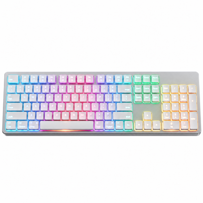 Full-Size RGB Office Keyboard for Modern Workspaces