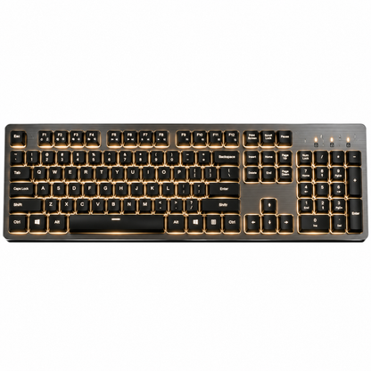 Executive Full-Size Illuminated Office Keyboard